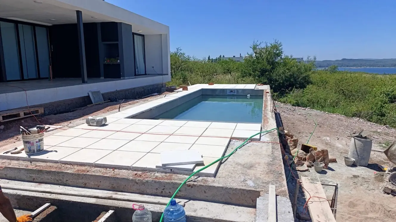 Piscina en altura detalle 2