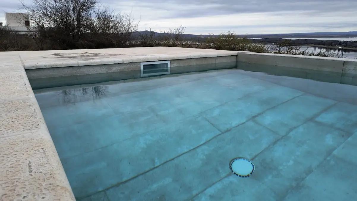 Piscina en altura detalle 4