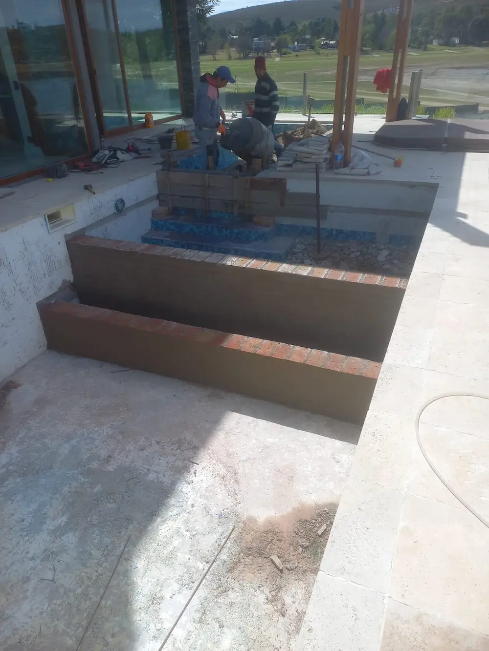 Piscina en altura detalle 5